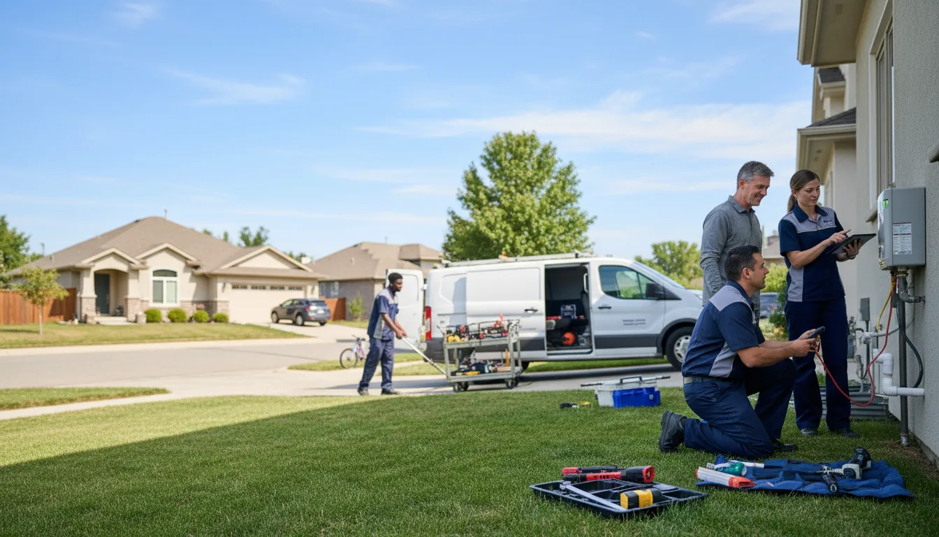 Tankless water heater service in Balsam, NC